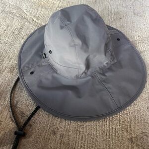 Gray REI Sahara Rain Hat